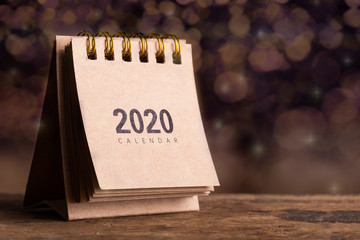 Desktop calendar 2020