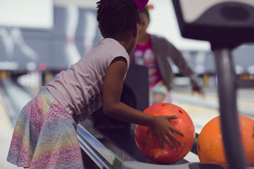 Child bowling