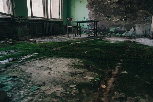 Restricted Chernobyl Exclusion Zone in Ukraine