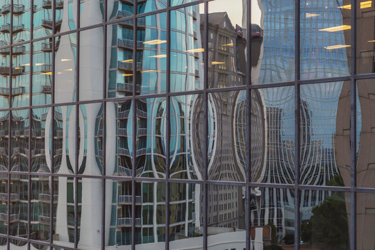 Building reflection, Buckhead, Atlanta, Georgia