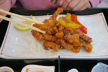 豚肉の甘辛炒め