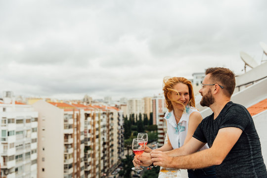 Rooftop Couple