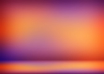 3d background orange purple yellow gradient. Vibrant painting room render. © avextra