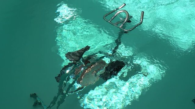 Mat&eacute;riel pour pratiquer l'aquabiking en piscine