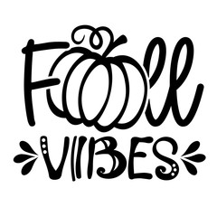 Fall vibes vector file. Quotes and sayings. Thankful signs cut file. Thanksgiving decor. Pumpkin clip art. Blessed sign. Transparent background.