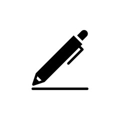 Pen Icon Vector Illustration Isolated