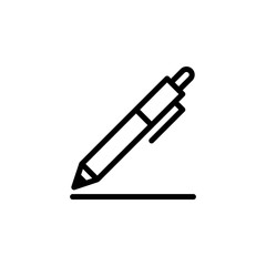 Pen Icon Vector Illustration Isolated