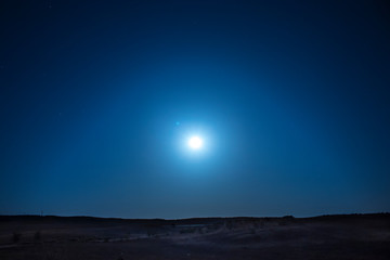 Mon over the valley in Aranjuez