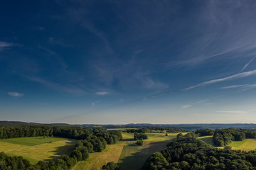 Feld - Wald - Wiesen - Luftaufnahme