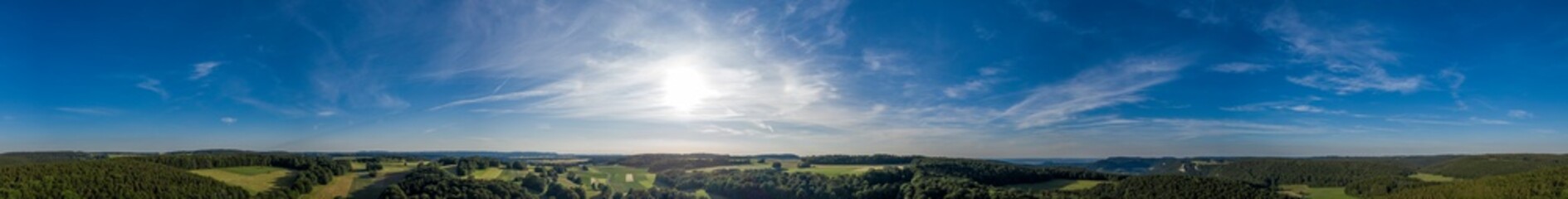 Felder - Wald - Wiesen - Luftaufnahme