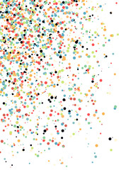 Colorful Universe Distribution Computational Generative Art background illustration