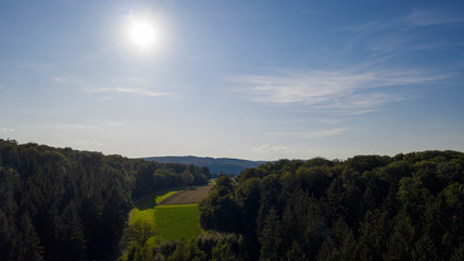 Felder - Wald - Wiesen - Luftbild