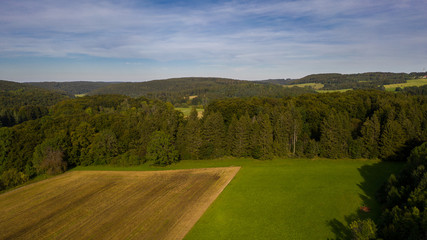 Felder - Wald - Wiesen - Luftbild