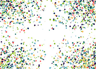 Colorful Universe Distribution Computational Generative Art background illustration