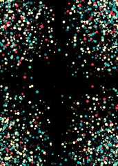 Colorful Universe Distribution Computational Generative Art background illustration