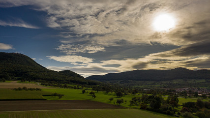 Felder - Wald - Wiesen - Luftbild