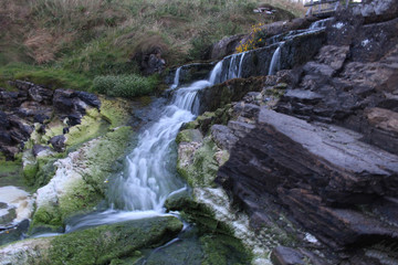 Languid waterfall