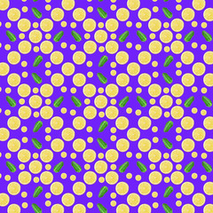 Creative patterns made with a kitchen theme