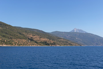 Mount Athos in Autonomous Monastic State of the Holy Mountain