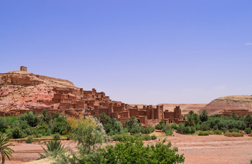 Fototapeta na wymiar Ksar Aït Benhaddou in Morocco