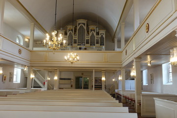 Innenaufnahme der evangelischen Dreikönigskirche
