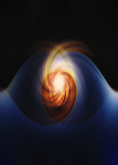 illustration made with the twirl effect for backgrounds, wallpapers and overlays