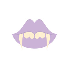 happy halloween celebration mouth teeth dracula