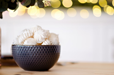 Cute Christmas stuff to create a festive atmosphere. Scenery for the New Year.