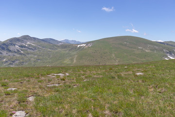 Landscape near Belmeken Peak, Rila mountain, Bulgaria