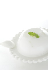 milk agar jelly with mint