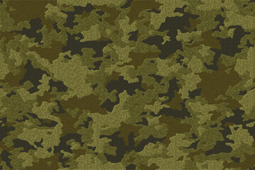 Full seamless dirty military camouflage skin pattern vector for decor and textile. Army masking design for hunting textile fabric printing and wallpaper. Design for fashion and home design. - obrazy, fototapety, plakaty