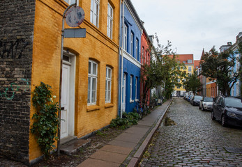 Obraz na płótnie Canvas street in the town