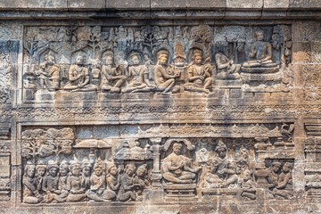 インドネシア・ボロブドゥール寺院遺跡群 15
