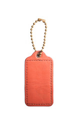blank Leather tag