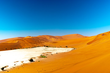 Désert de Sossusvlei en Namibie, Afrique