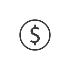  Dollar Logo Template vector symbol