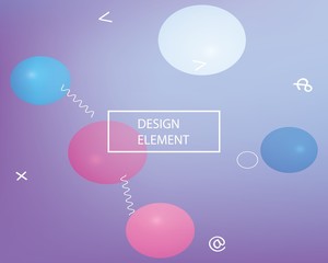 Gradient smooth mesh background.