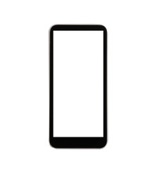 Smart phone and isolated background with clipping path