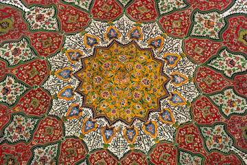 Seamless Islamic pattern of the roof