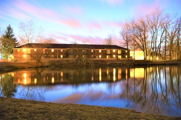 Fototapeta premium night reflection