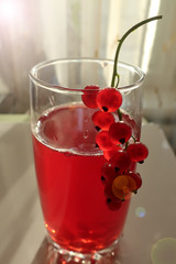 Menu diet plan or program, a glass of cocktail berries, diet food of fresh fruits.  Weight Loss and Detox Concept