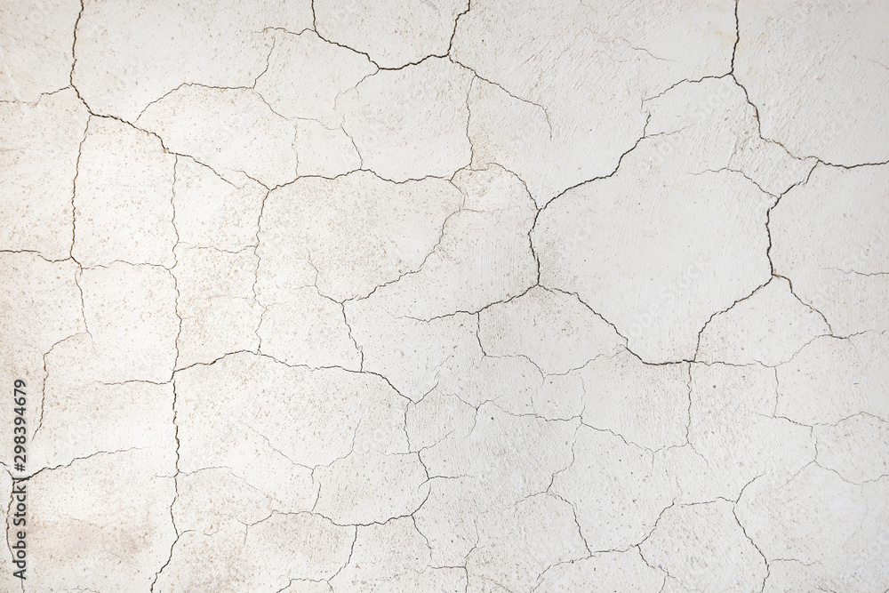 Wall mural crack concrete wall or cement wall background