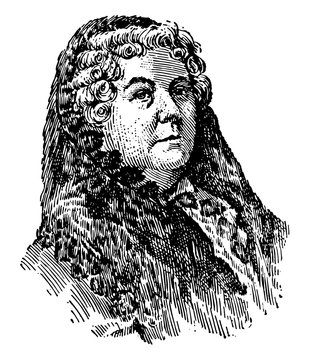 Elizabeth Cady Stanton, Vintage Illustration