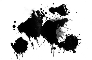 Obraz premium map of south africa Black ink