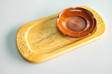 wooden dish