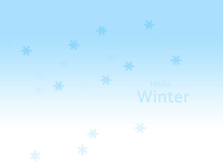 Fototapeta premium Hello Winter