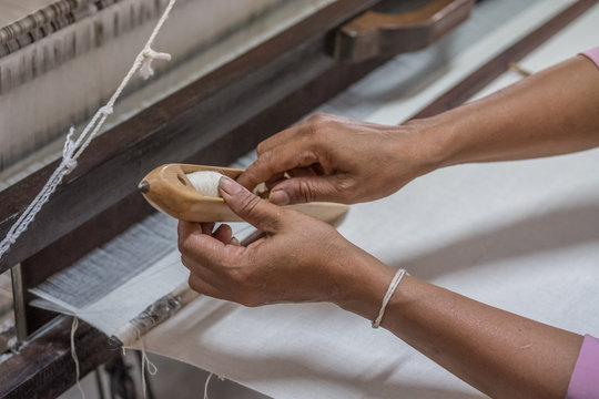 Silk farm in Cambodia 