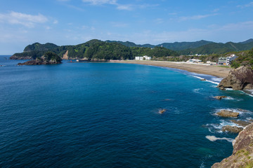 四国、日和佐、ウミガメ産卵地