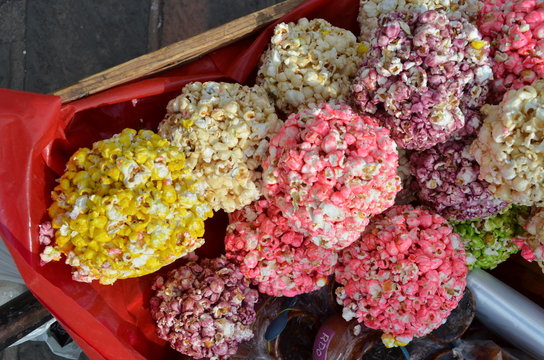 palomitas de ma&iacute;z, rosetas o pop corns