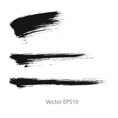 black brush stroke stripes	